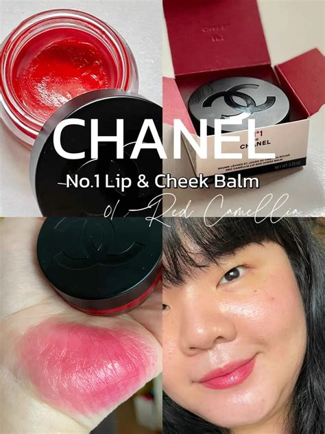 chanel lip balm medium|Chanel lip and cheek balm red camellia.